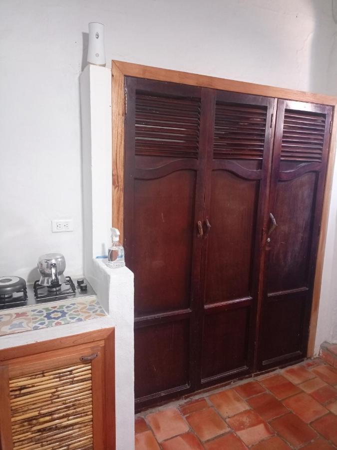 Apartamento completo privado Casa MaOlga Barichara Exterior foto