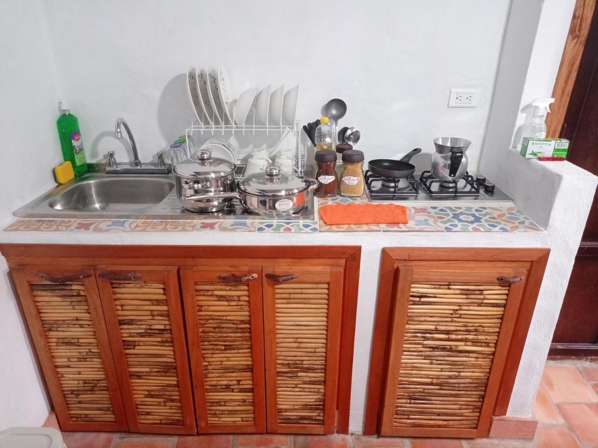 Apartamento completo privado Casa MaOlga Barichara Exterior foto